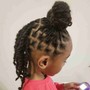 Kids Loc Retwist w/Style 12 and Under