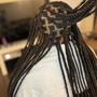 Takedown weave braids microlinks