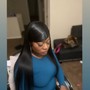 Quick Weave/ Half Up Half Down