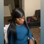 Quick Weave/ Half Up Half Down