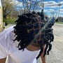 Retwist with apple cider vinegar wash and blow dry