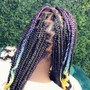 Small knotless Braids