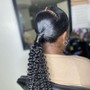 Ponytail touch up