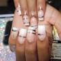 French Tip nail art