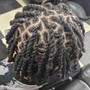 2 strand twists on natural or relaxed hair