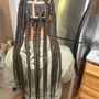 Jumbo Knotless  extra length