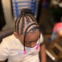 Feed in braids