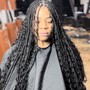 Medium Knotless Box Braids