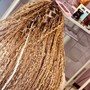 Human Boho Knotless Braids