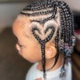 Kid's Braided Ponytail Hairstyle