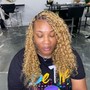 Goddess/boho Knotless Braids