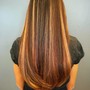 Invisible Weft Hair Extensions W/Silicon links