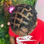 Knottless , Senegalese twist