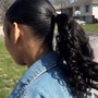 Extended ponytail