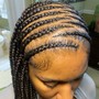 Short Knotless w/Beads