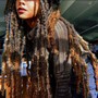 Small Knotless (HUMAN HAIR) Boho/ Goddess