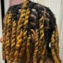 Medium Knotless Box Braids / Shoulder Length