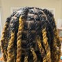 Small Boho Box Braids / Shoulder Length