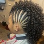 Two-Strand Twist {own hair}