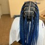 Small Knotless Box Braids {mid-back}