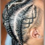 Box Braids/Twists with natural hair