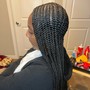 4-5 Feed-In Braids or Goddess Braids