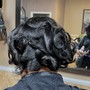 Natural Hair Blowout/Silkening