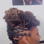 Styles and Bantu knot