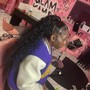 Partial Sew In, Wand / Curls/ crimps