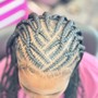 4 cornrows