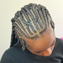 Ponytail Medium Braids