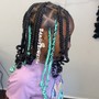 Kids knotless Braids (Med - Large)