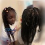 Sew in with braids