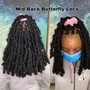 Mid Back Butterfly Locs