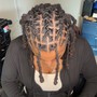 6-7 feed in braids