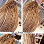 Human Boho Knotless Braids