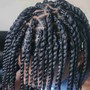 Knottless box Braids