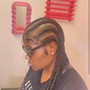 Large Box Braids (Neck/Mid-Back