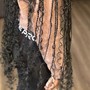 Handmade distressed goddess locs