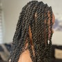 Medium tribal braids