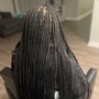 Large Box Braids (Neck/Mid-Back