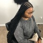 Loc Knot Ponytail