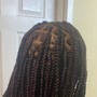 Extra Small Knotless plaits ages 15 & up