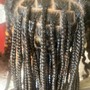 Smedium Knotless plaits ages 7-14