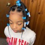 Kid's Large Knotless Braids