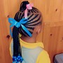 Kid's Simple Braids w/ hair added