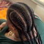 Medium Knotless Box Braids