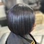 Relaxer cut rinse