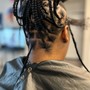 Med Knotless Braids