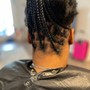 Med Knotless Braids